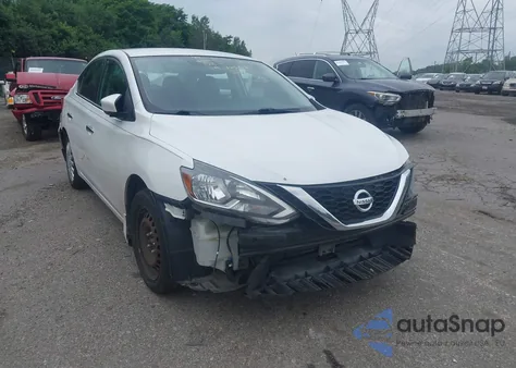 2017 Nissan Sentra S/Sv/Sr/Sl из США, поврежденный, VIN 3N1AB7AP7HY325722